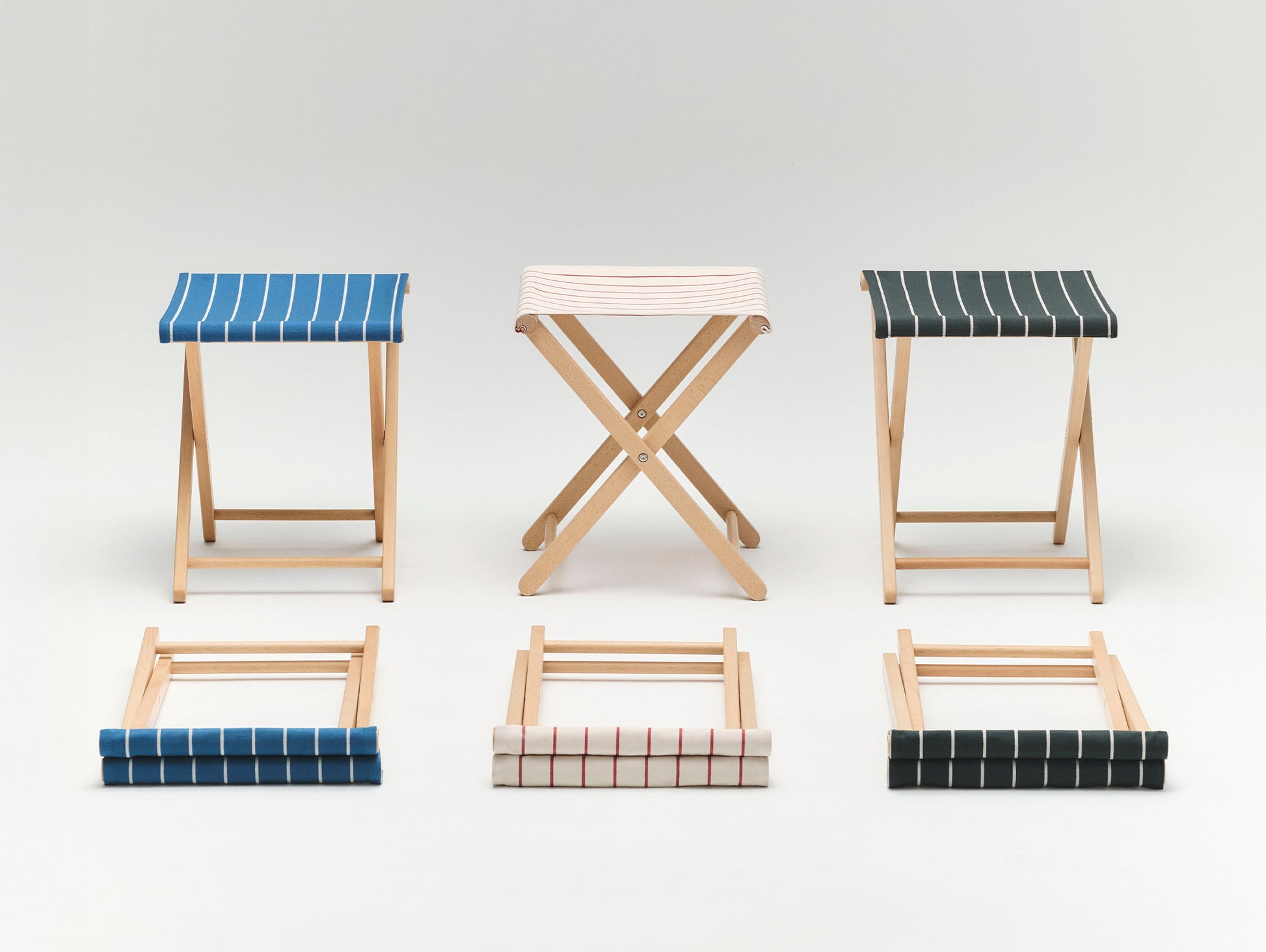 Outdoor Market Folding Stool by HAY 