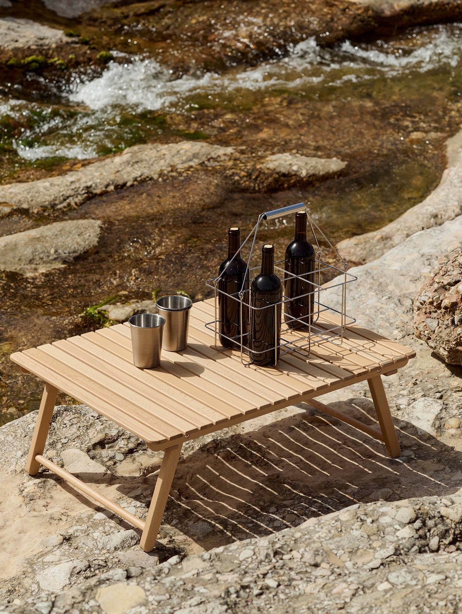 Outdoor Market Folding Table by HAY - Large