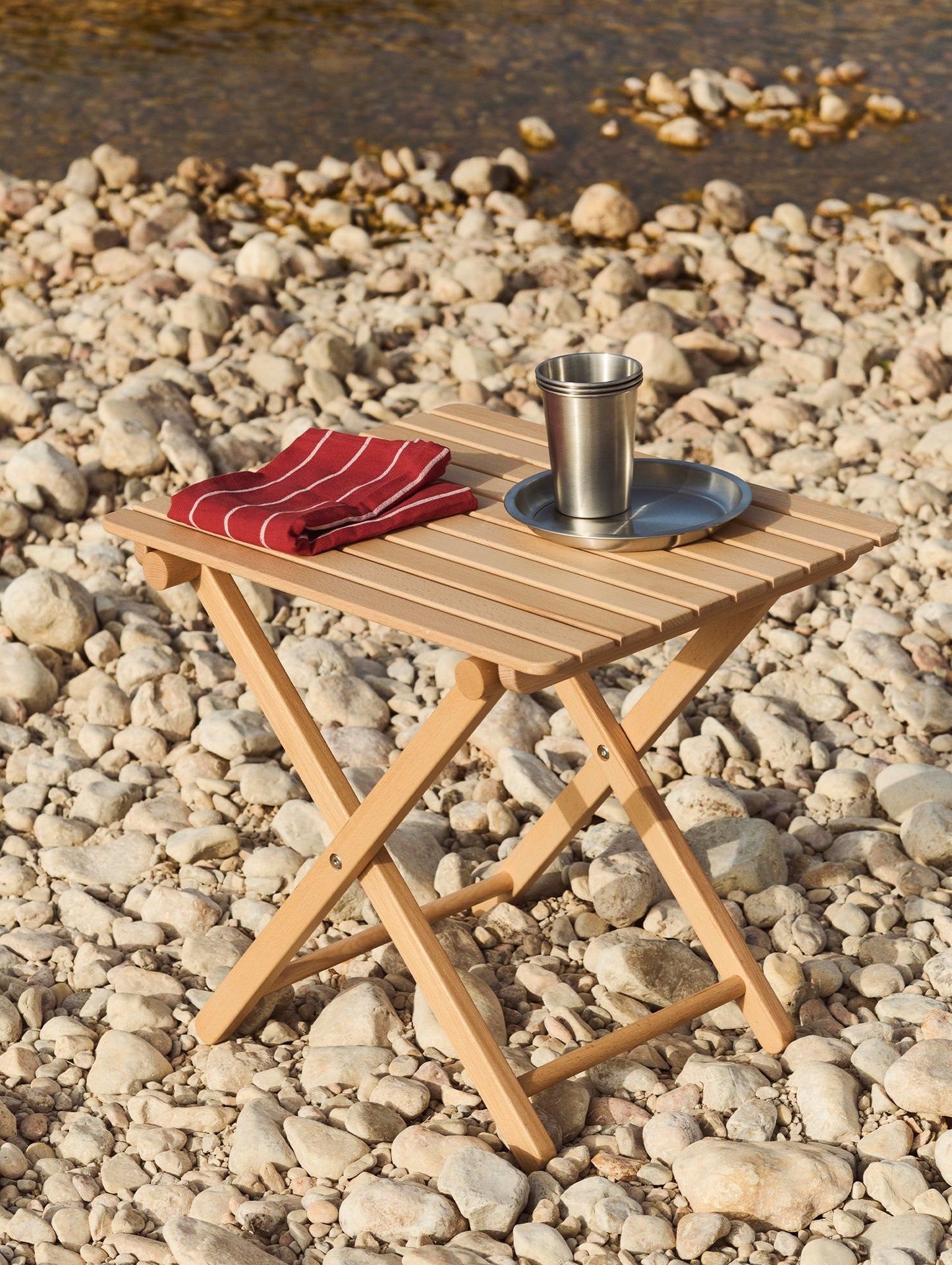 Outdoor Market Folding Table by HAY - Small