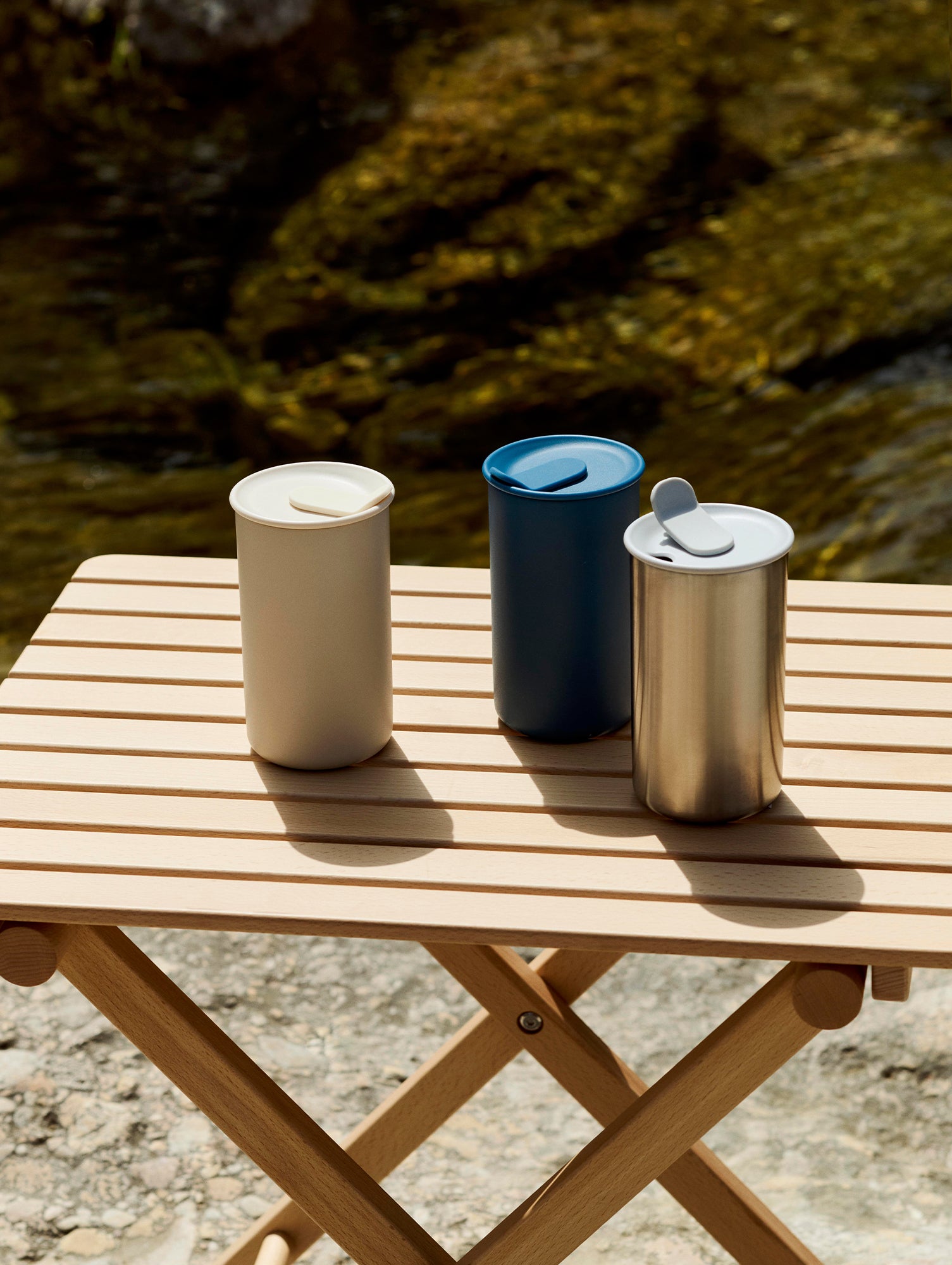 Outdoor Market Folding Table by HAY 