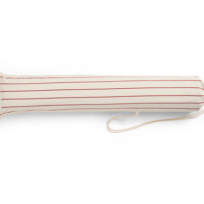 Outdoor Market Folding Sofa Cushion by HAY - Beige with Red Stripe