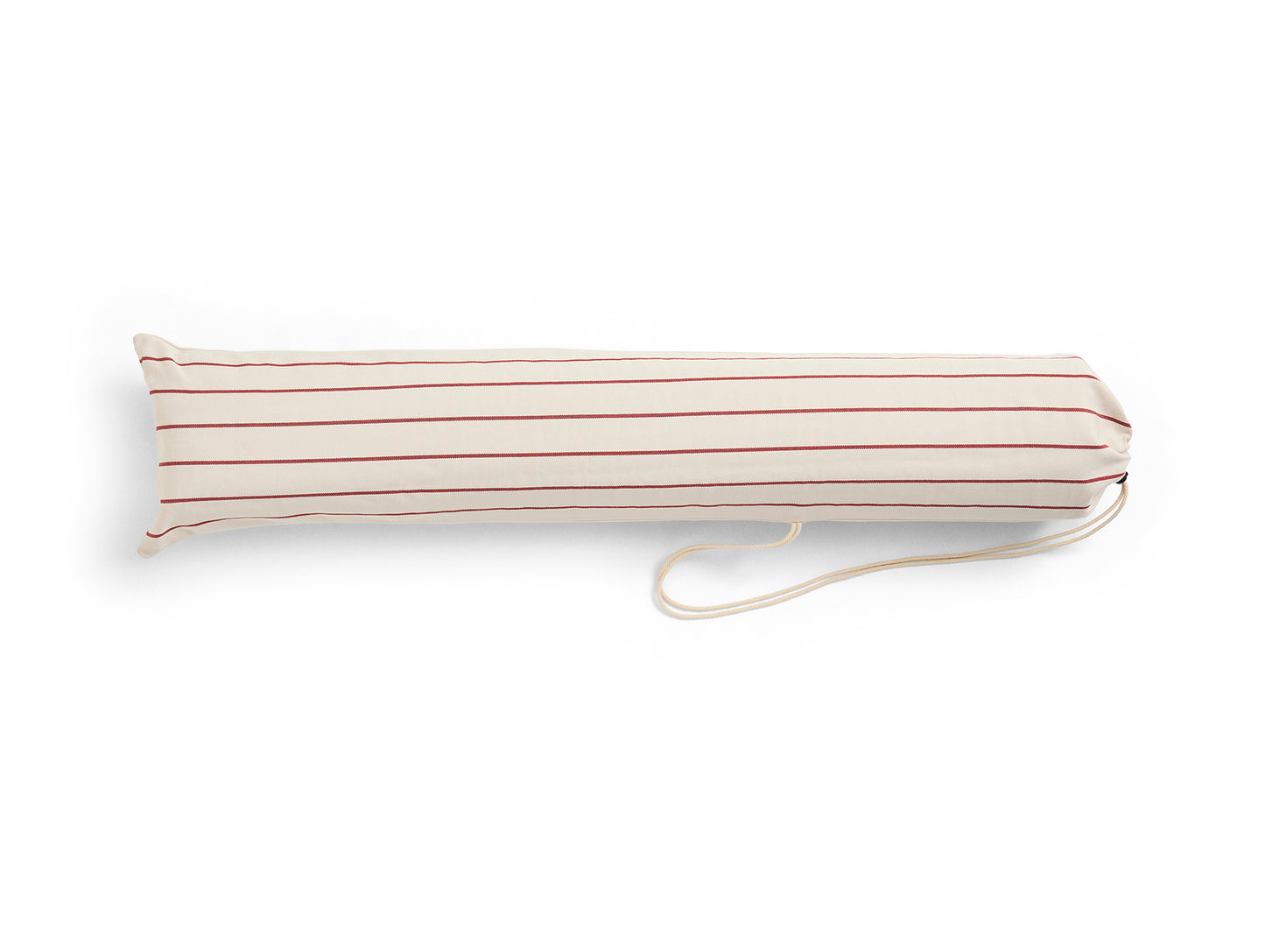 Outdoor Market Folding Sofa Cushion by HAY - Beige with Red Stripe