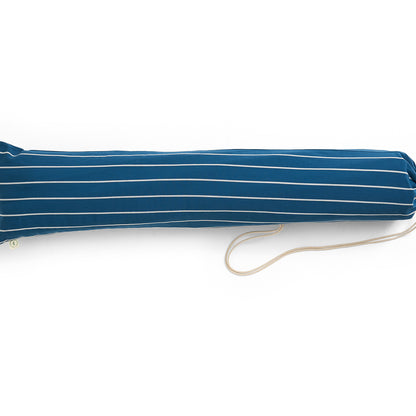 Outdoor Market Folding Sofa Cushion by HAY - Blue with Beige Stripe