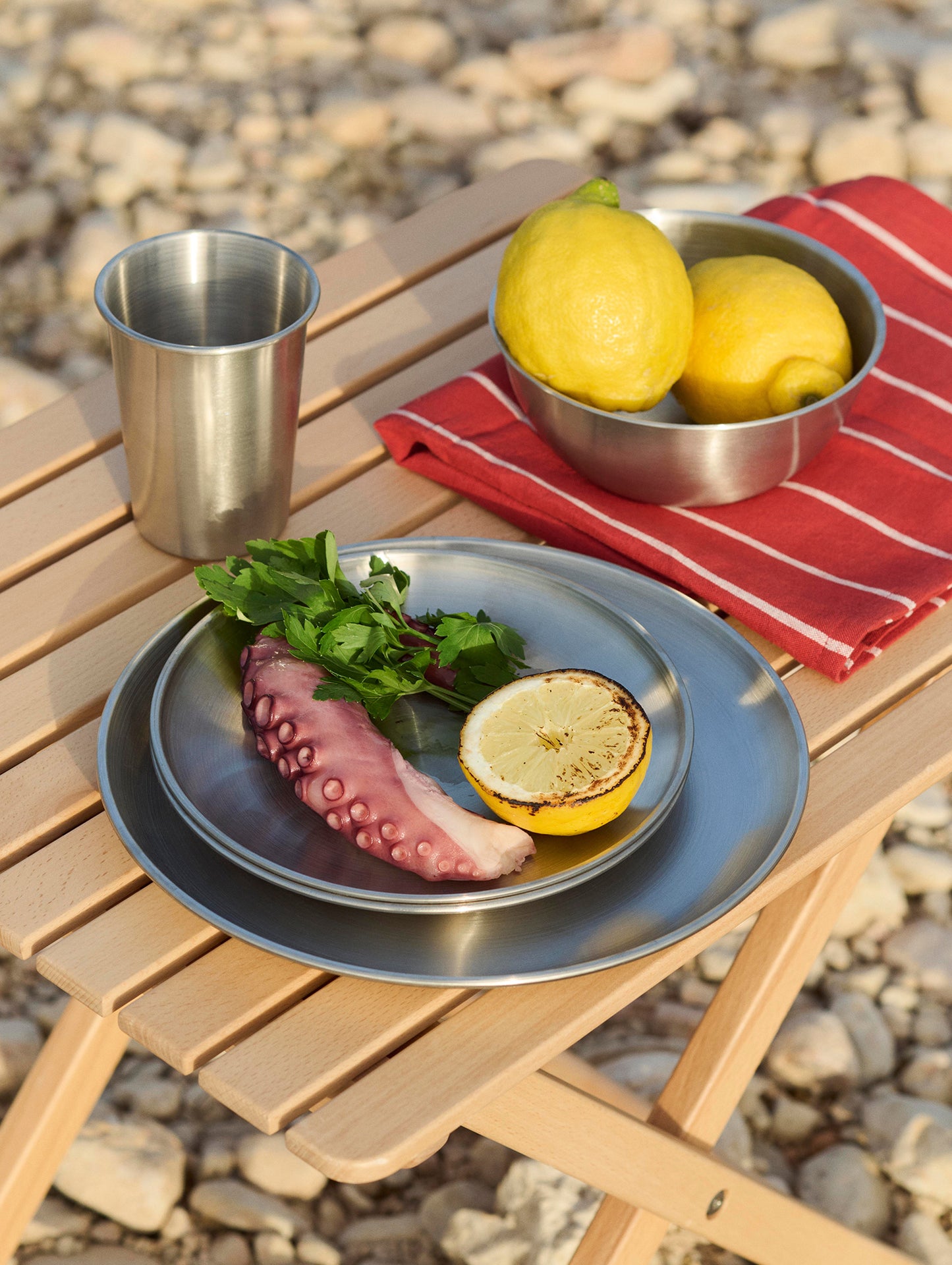 Outdoor Market Folding Table by HAY - Small