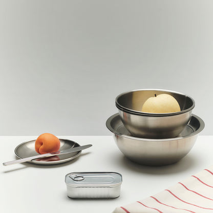 Outdoor Market Steel Bowl with Lid by HAY