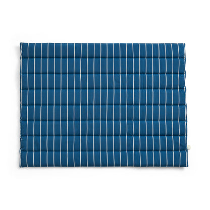 Outdoor Market Folding Sofa Cushion by HAY - Blue with Beige Stripe