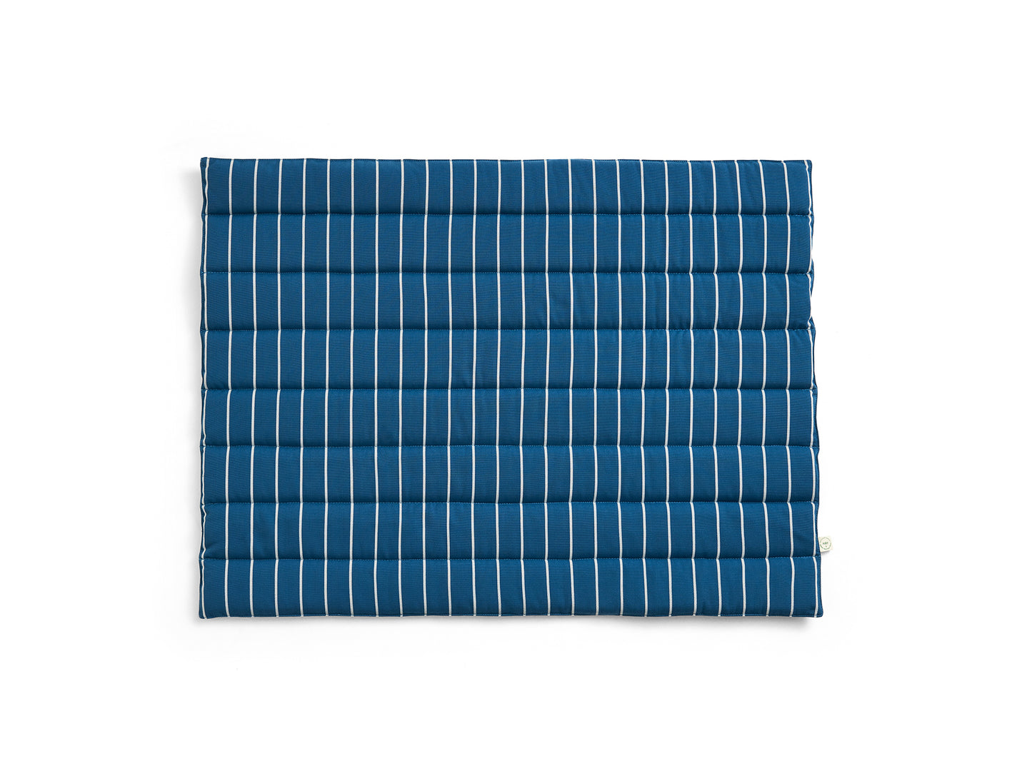 Outdoor Market Folding Sofa Cushion by HAY - Blue with Beige Stripe