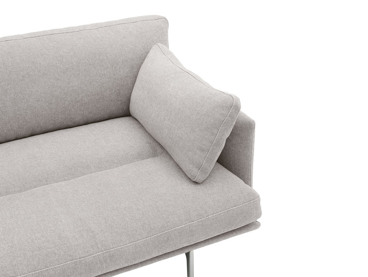 Outline Soft 3-Seater Sofa by Muuto - Clay 12