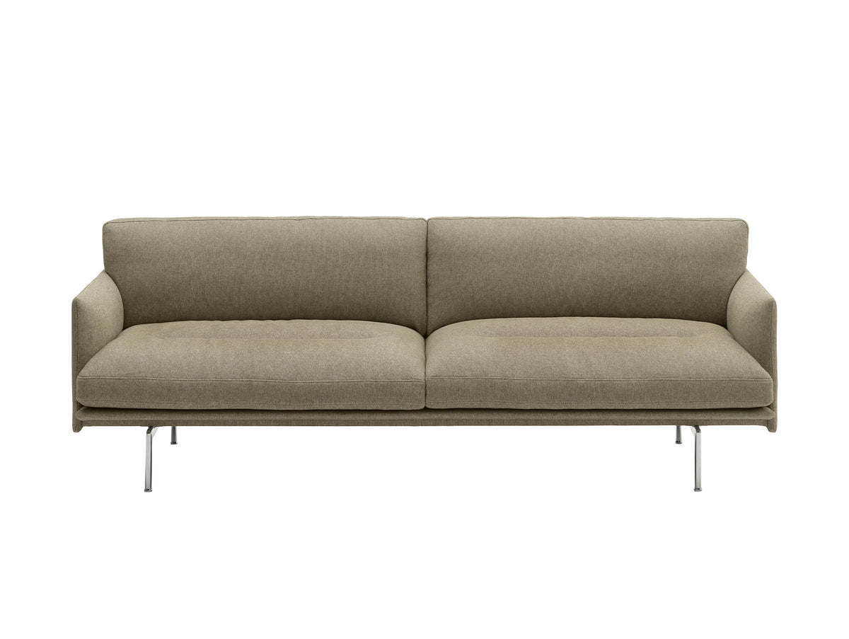 Outline Soft 3-Seater Sofa by Muuto - Clay 15