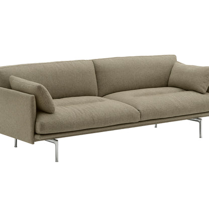 Outline Soft 3-Seater Sofa by Muuto - Clay 15