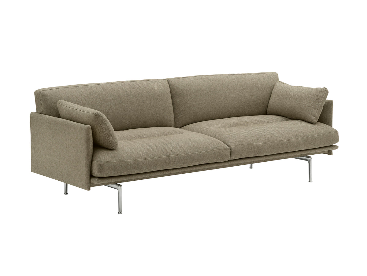Outline Soft 3-Seater Sofa by Muuto - Clay 15