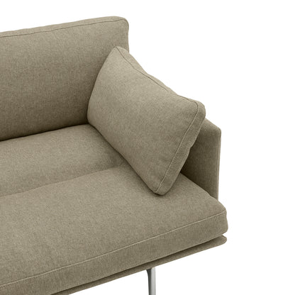 Outline Soft 3-Seater Sofa by Muuto - Clay 15