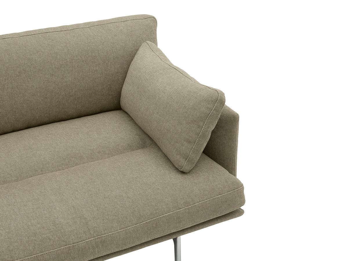 Outline Soft 3-Seater Sofa by Muuto - Clay 15