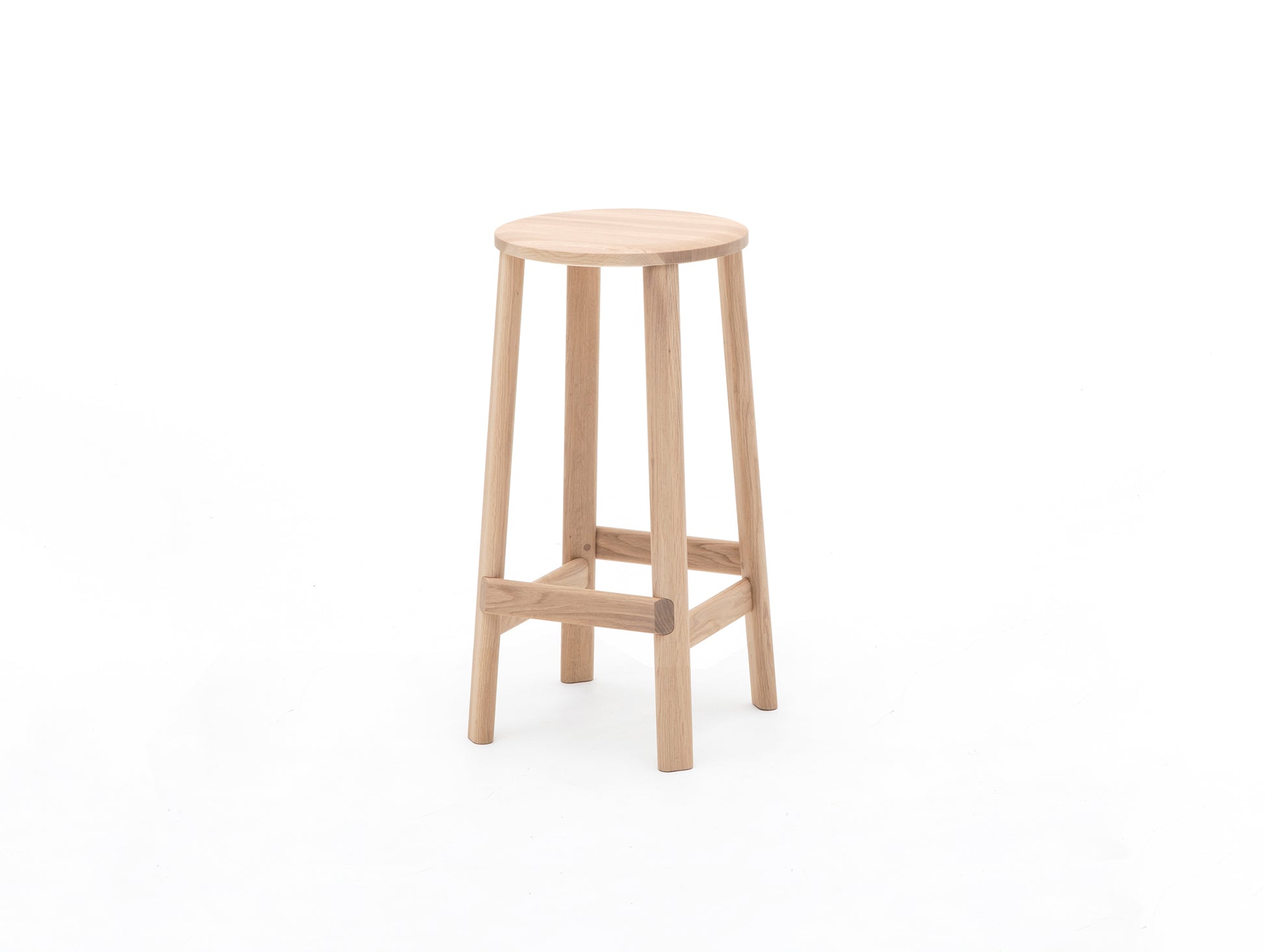 Archive Barstool by Karimoku New Standard - Low  / Lacquered Oak