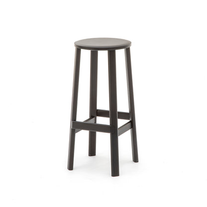 Archive Barstool by Karimoku New Standard - High / Black Lacquered Oak