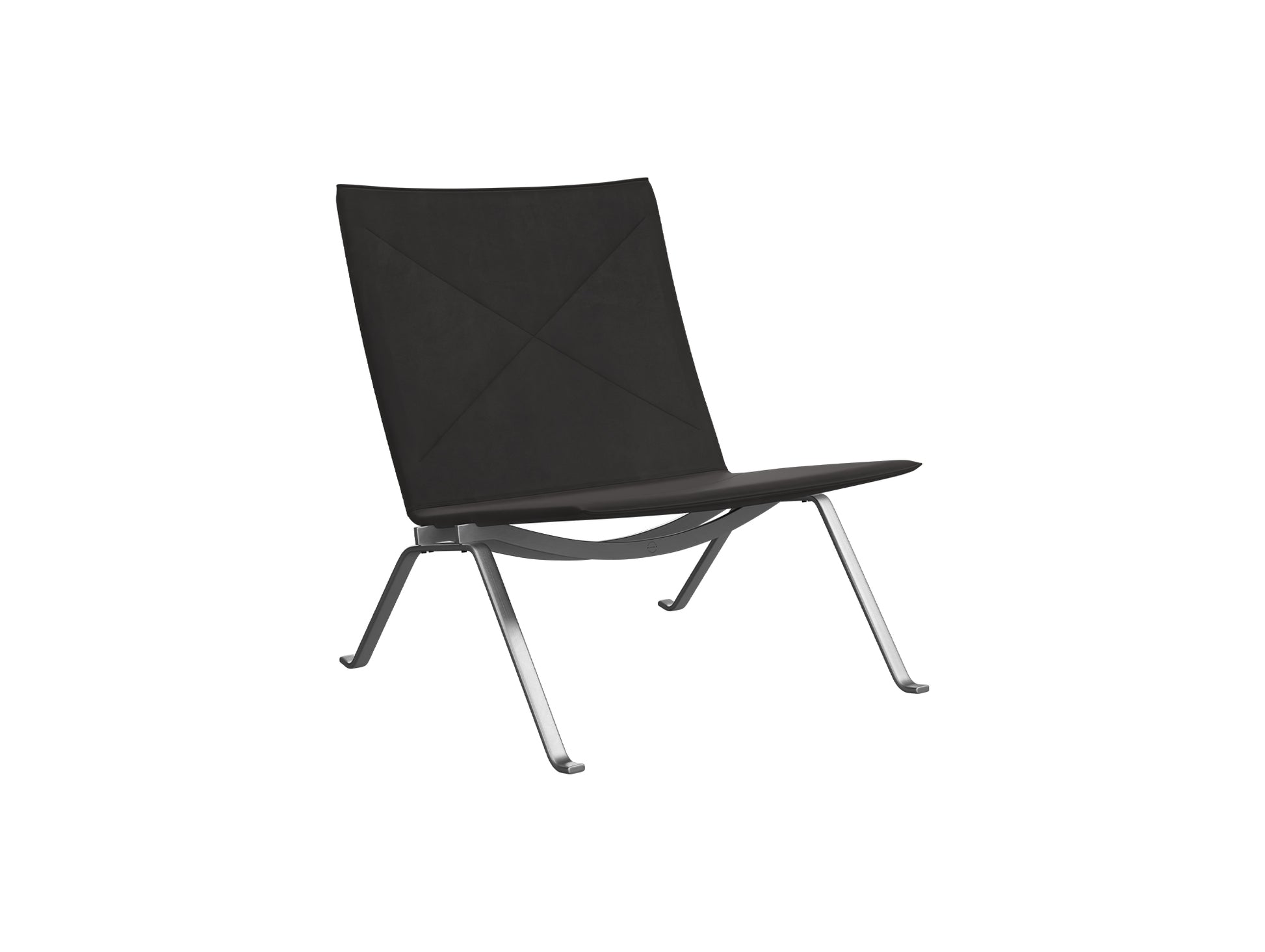 PK22 Lounge Chair  Anniversary Edition by Fritz Hansen - Anthracite Haze Leather