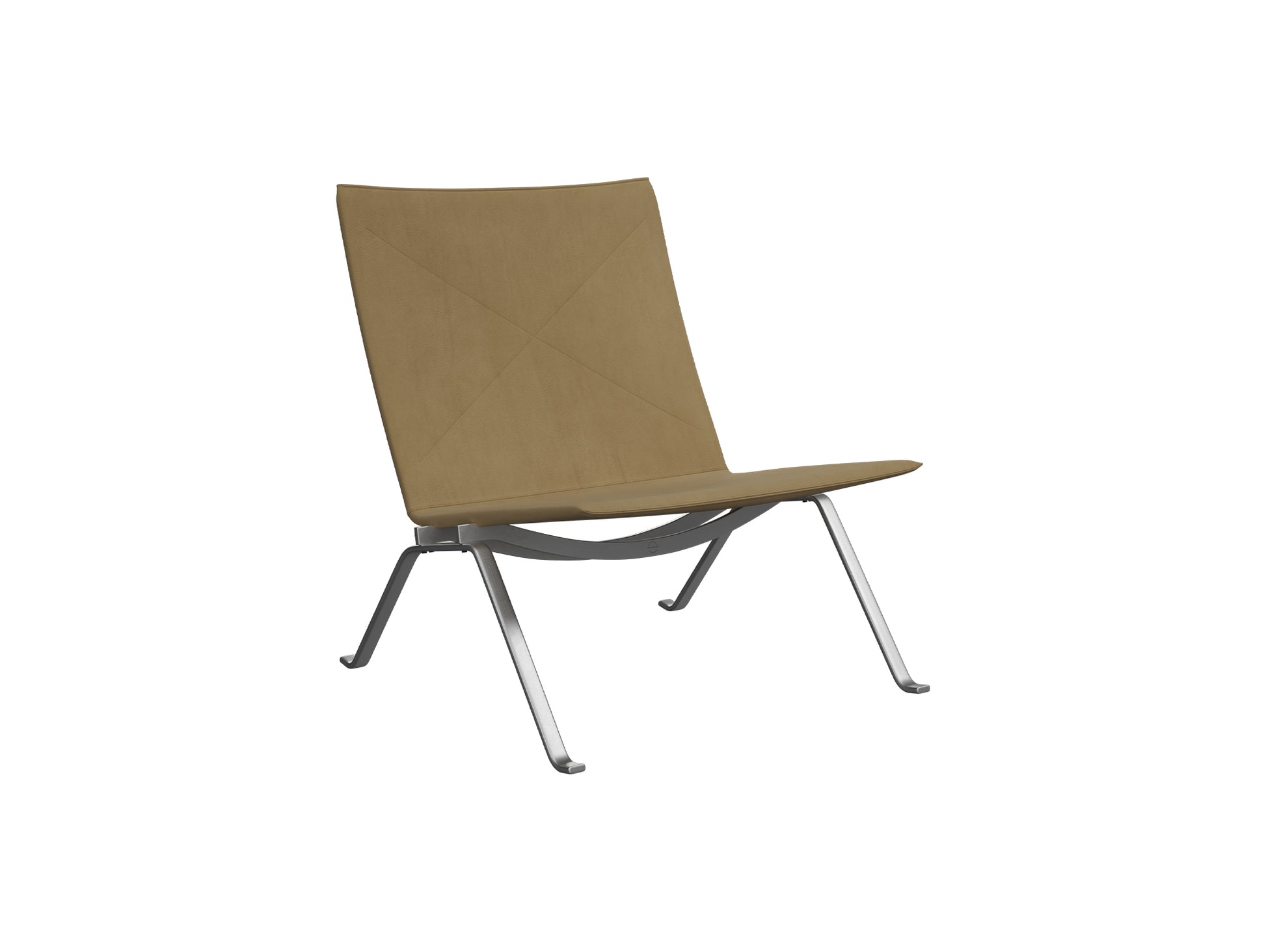 PK22 Lounge Chair  Anniversary Edition by Fritz Hansen - Beige Haze Leather