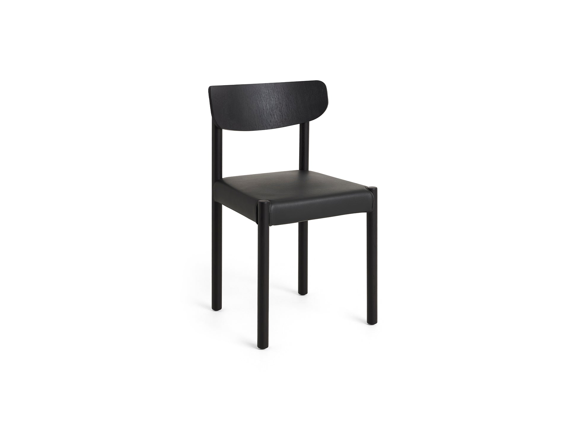 Pack Chair 11 by HAY - Iron Black Oak Base / Iron Black Oak Backrest / Grano Black