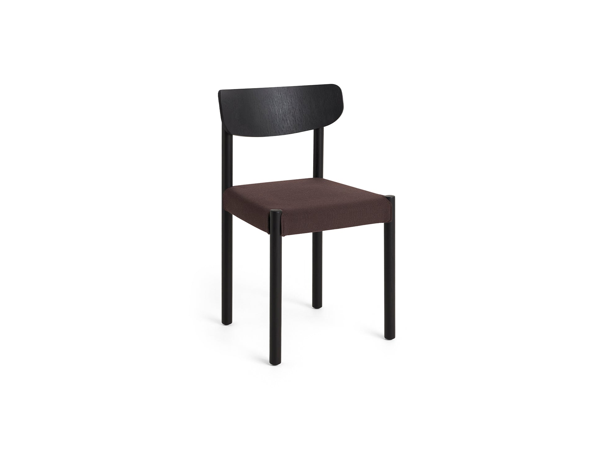 Pack Chair 11 by HAY - Iron Black Oak Base / Iron Black Oak Backrest / Steelcut 695