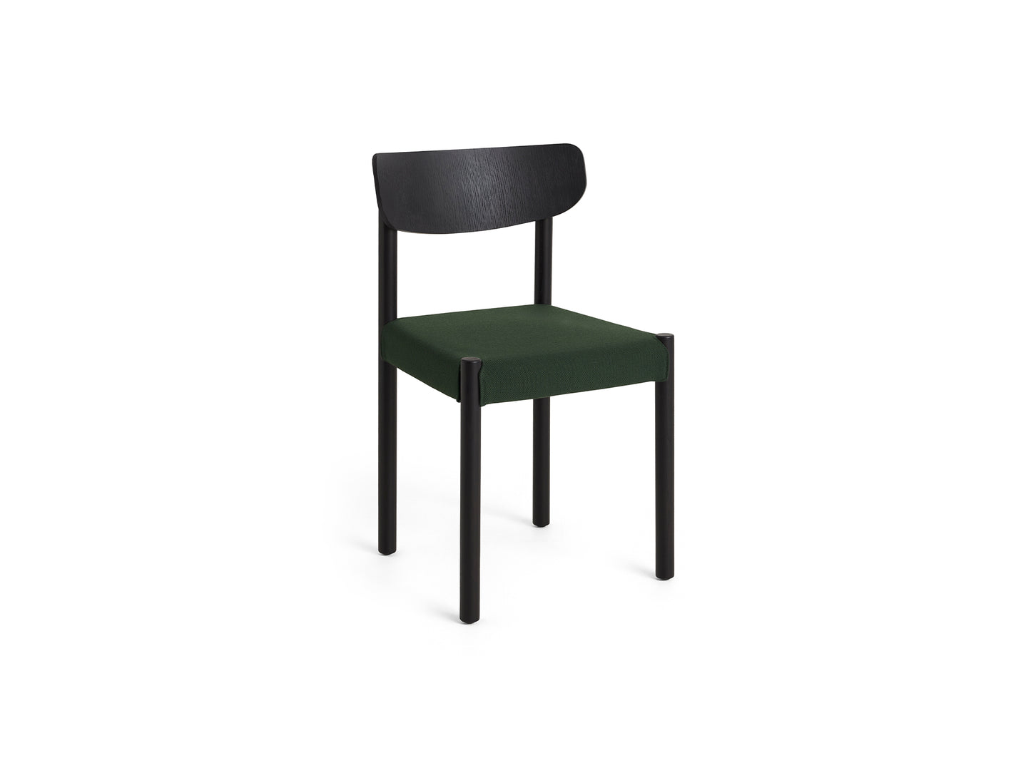 Pack Chair 11 by HAY - Iron Black Oak Base / Iron Black Oak Backrest / Steelcut 975