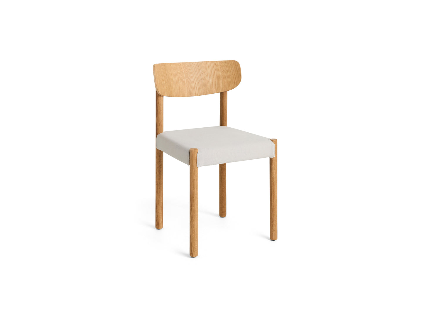Pack Chair 11 by HAY - Oiled Oak Base / Oiled Oak Backrest / Steelcut 220