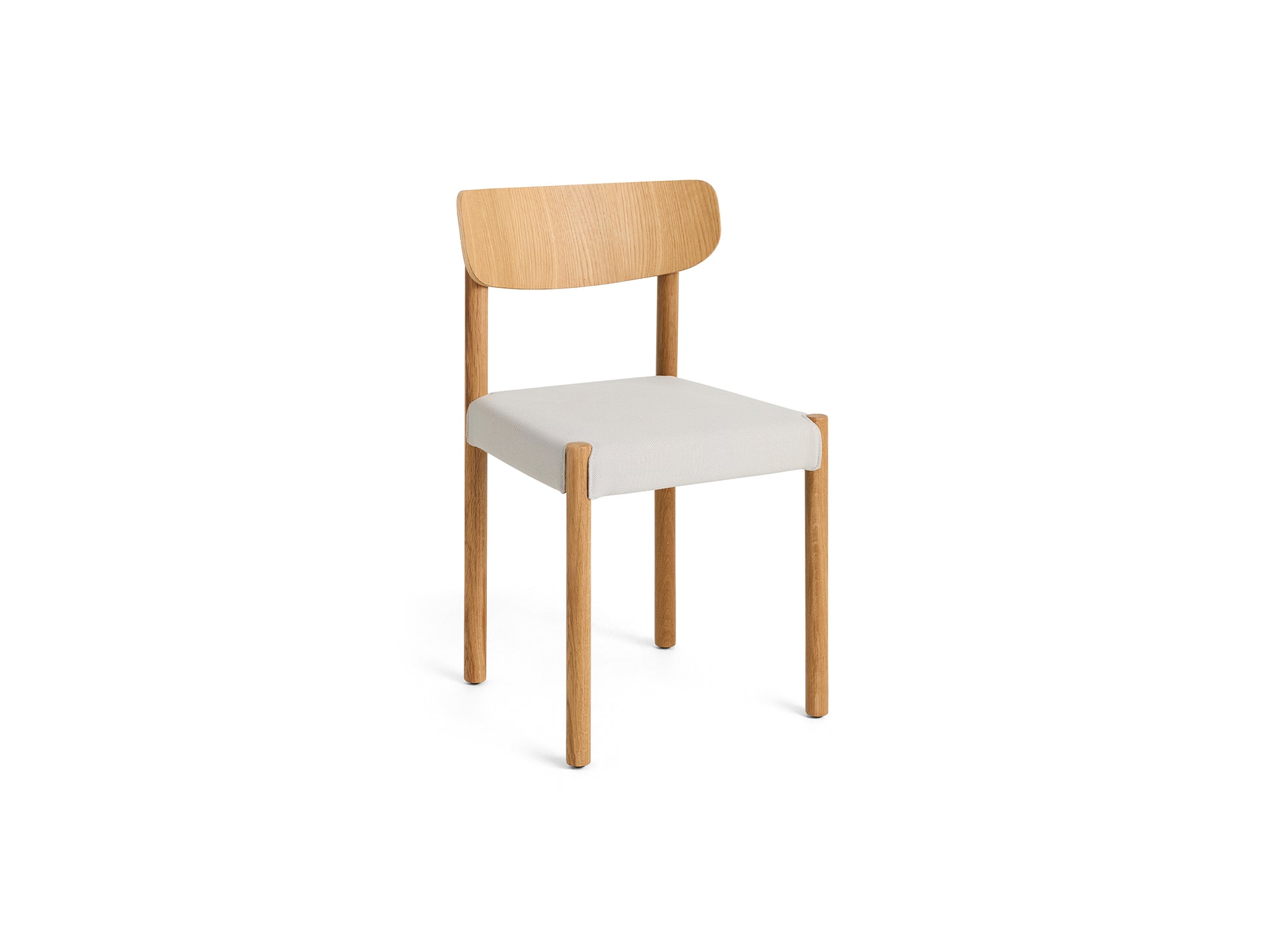 Pack Chair 11 by HAY - Oiled Oak Base / Oiled Oak Backrest / Steelcut 220
