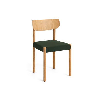 Pack Chair 11 by HAY - Oiled Oak Base / Oiled Oak Backrest / Steelcut 975