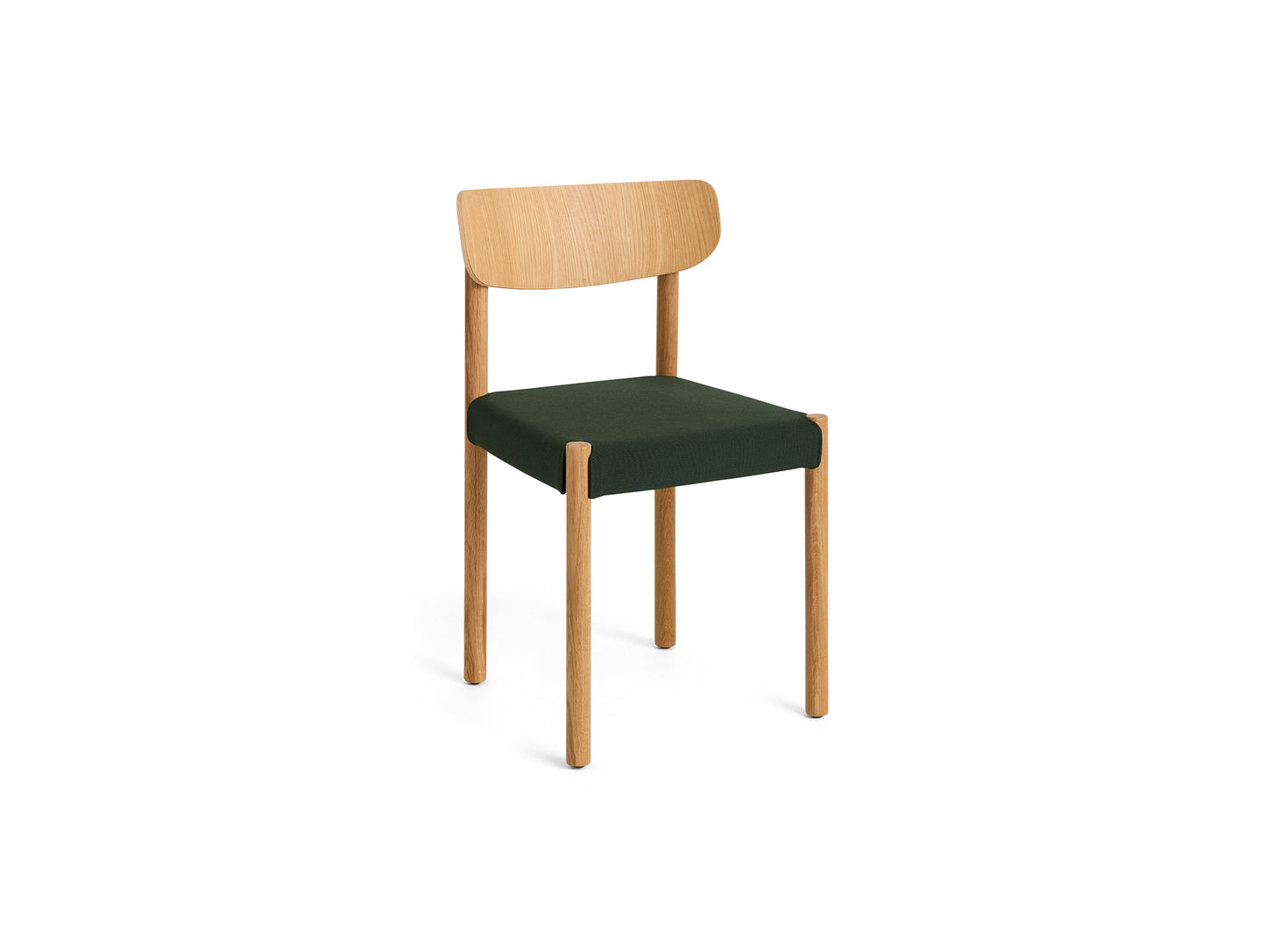 Pack Chair 11 by HAY - Oiled Oak Base / Oiled Oak Backrest / Steelcut 975