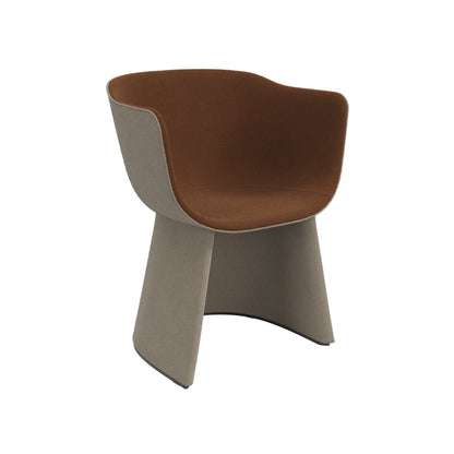 Monolit Armchair by Fritz Hansen - CM220 / Shell: Vidar 4 222 / Seat: Vidar 4 363