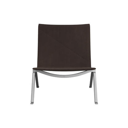 PK22 Lounge Chair  Anniversary Edition by Fritz Hansen - Dark Brown Haze Leather