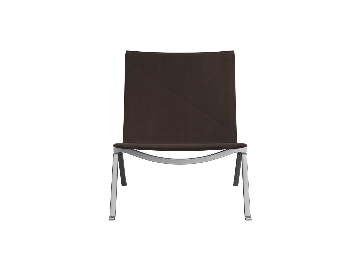 PK22 Lounge Chair  Anniversary Edition by Fritz Hansen - Dark Brown Haze Leather