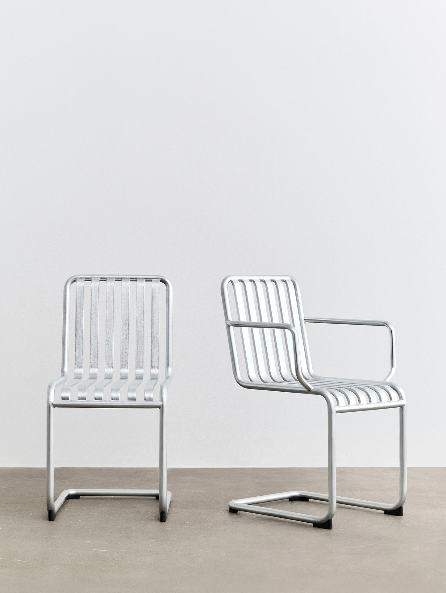 Palissade Cantilever Chair by HAY - Hot Galvanised