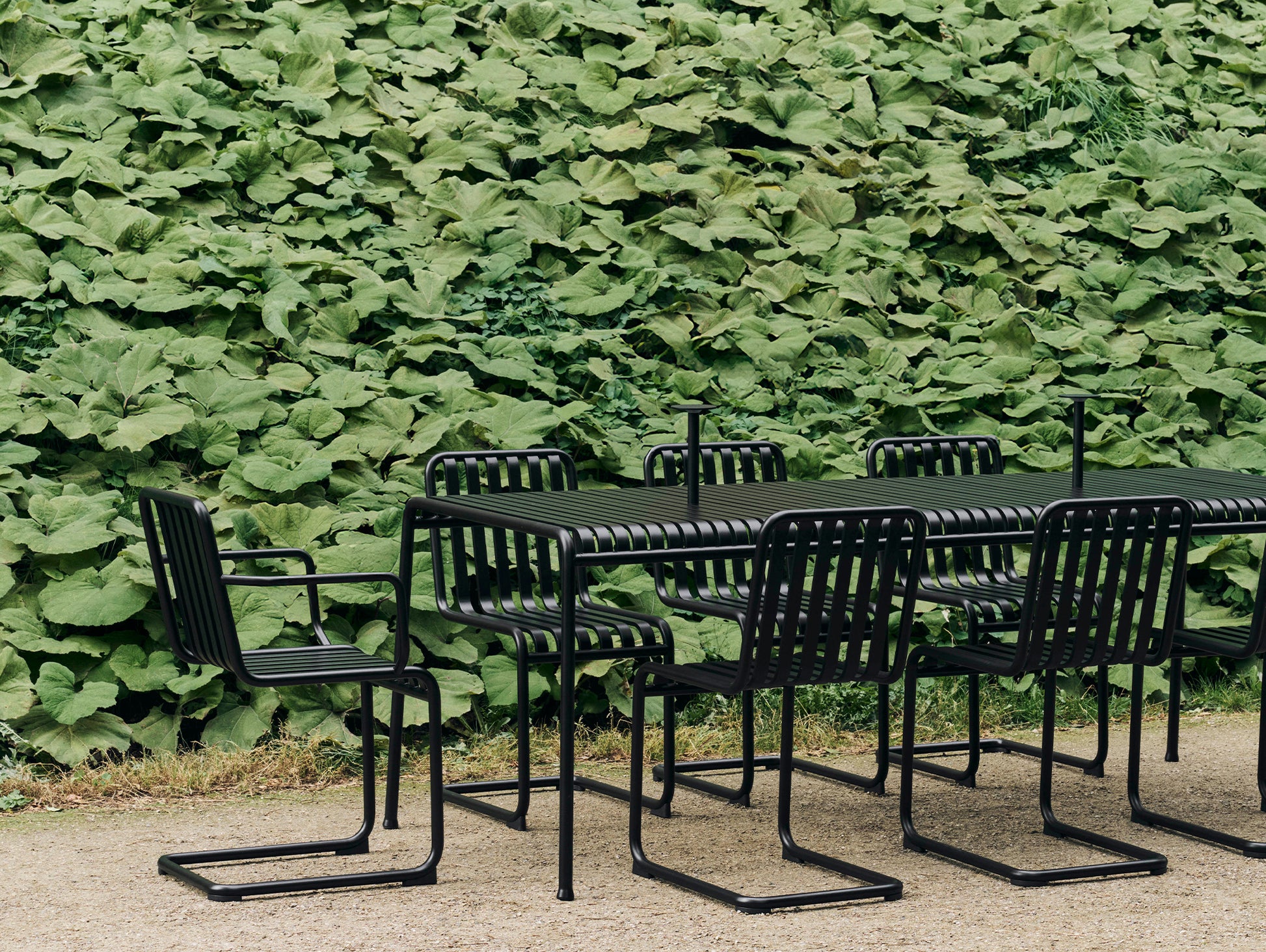 Palissade Cantilever Armchair by HAY - Anthracite