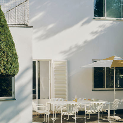 Terrazza Parasol by HAY - Hexagon / Off White and Ochre