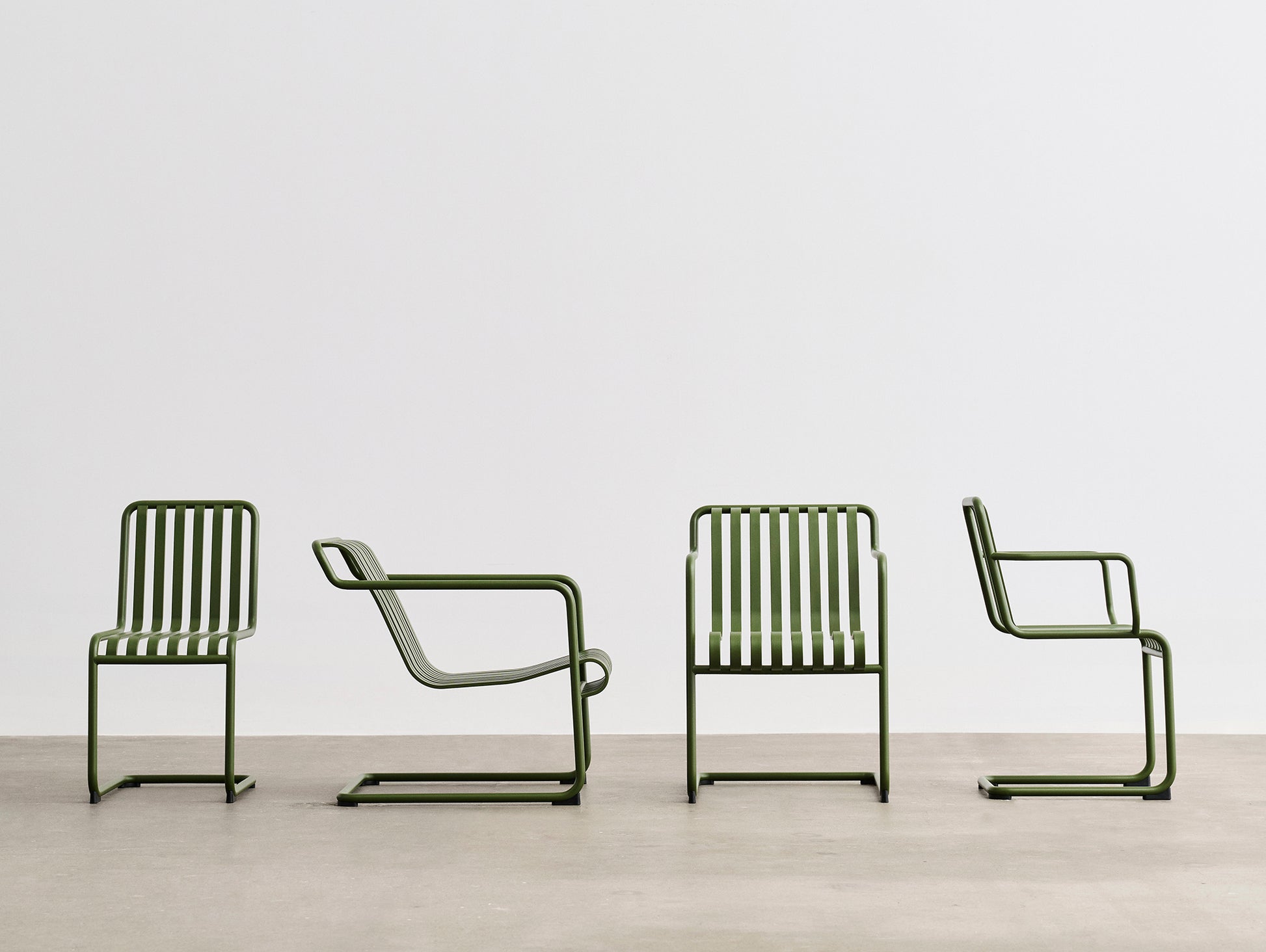 Palissade Cantilever Family by HAY - Olive