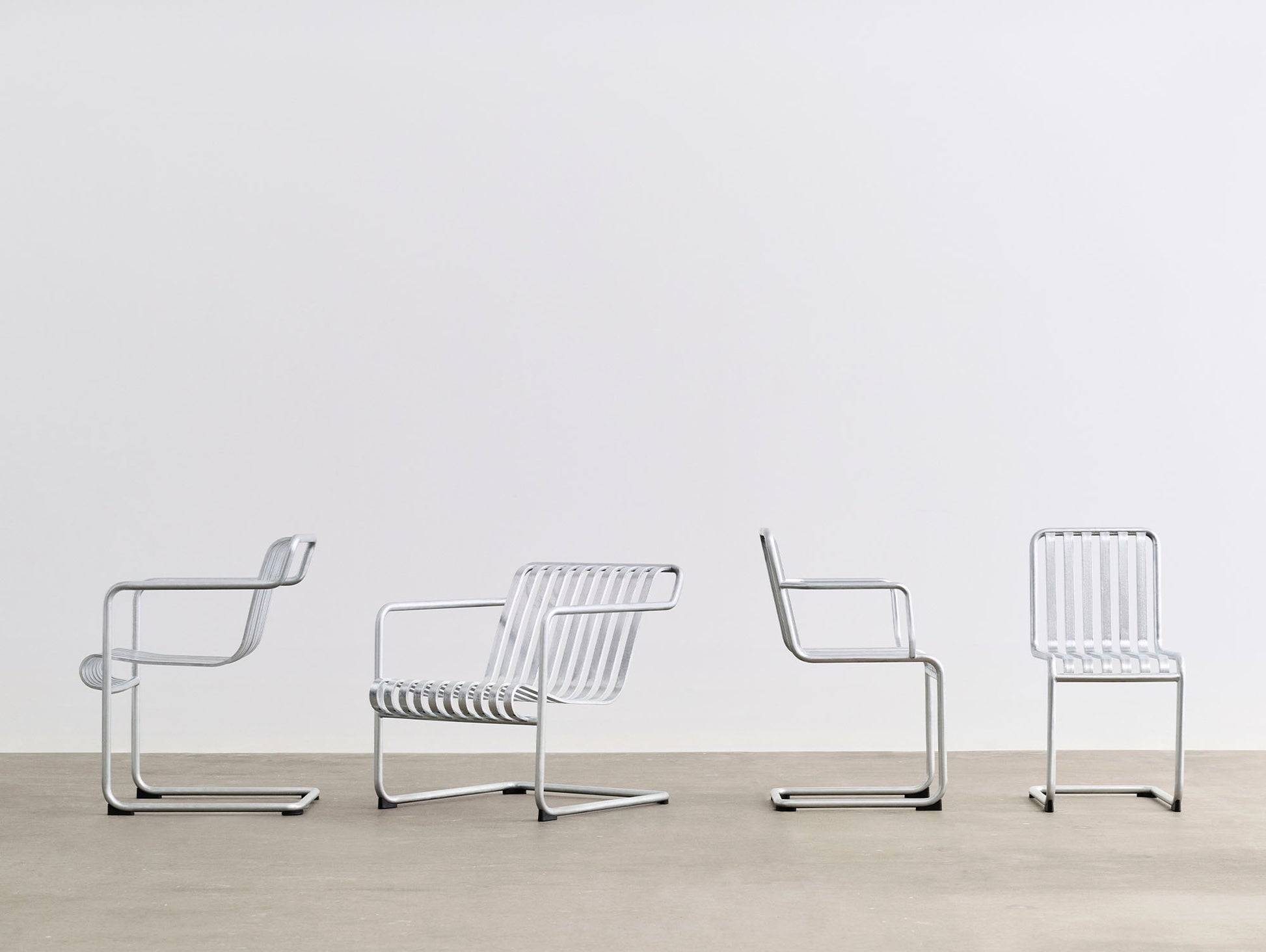 Palissade Cantilever Family by HAY - Hot Galvanised