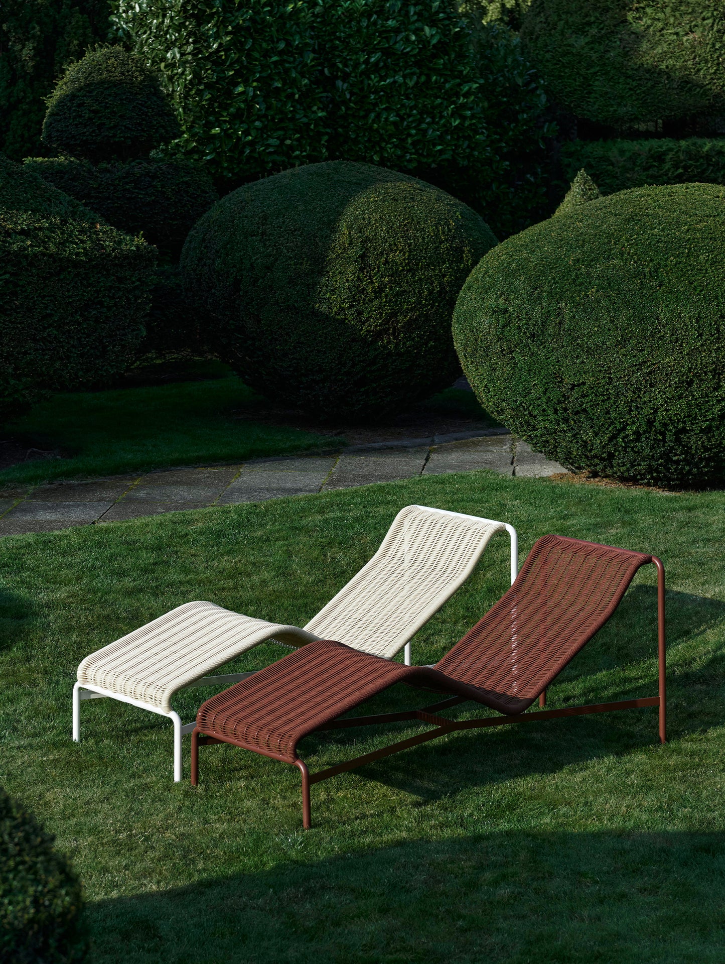 Palissade Cord Chaise Longue by HAY  