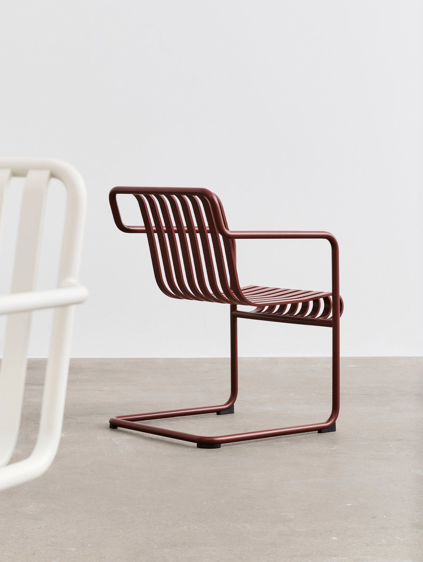 Palissade Cantilever Dining Armchair by HAY - Iron Red