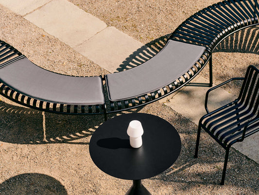 Palissade Park Bench Seat Cushion by HAY - Anthracite