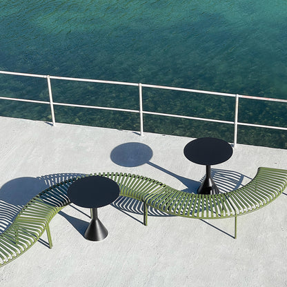 Palissade Park Bench by HAY - Olive