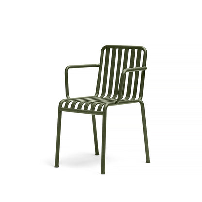 HAY Palissade Armchair - Set of 2 / Olive