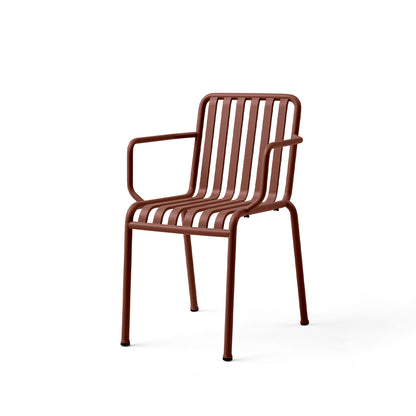 HAY Palissade Armchair - Set of 2 / Iron Red