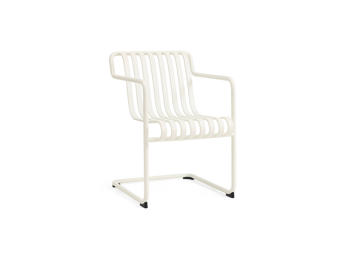 Palissade Cantilever Dining Armchair / Cream White
