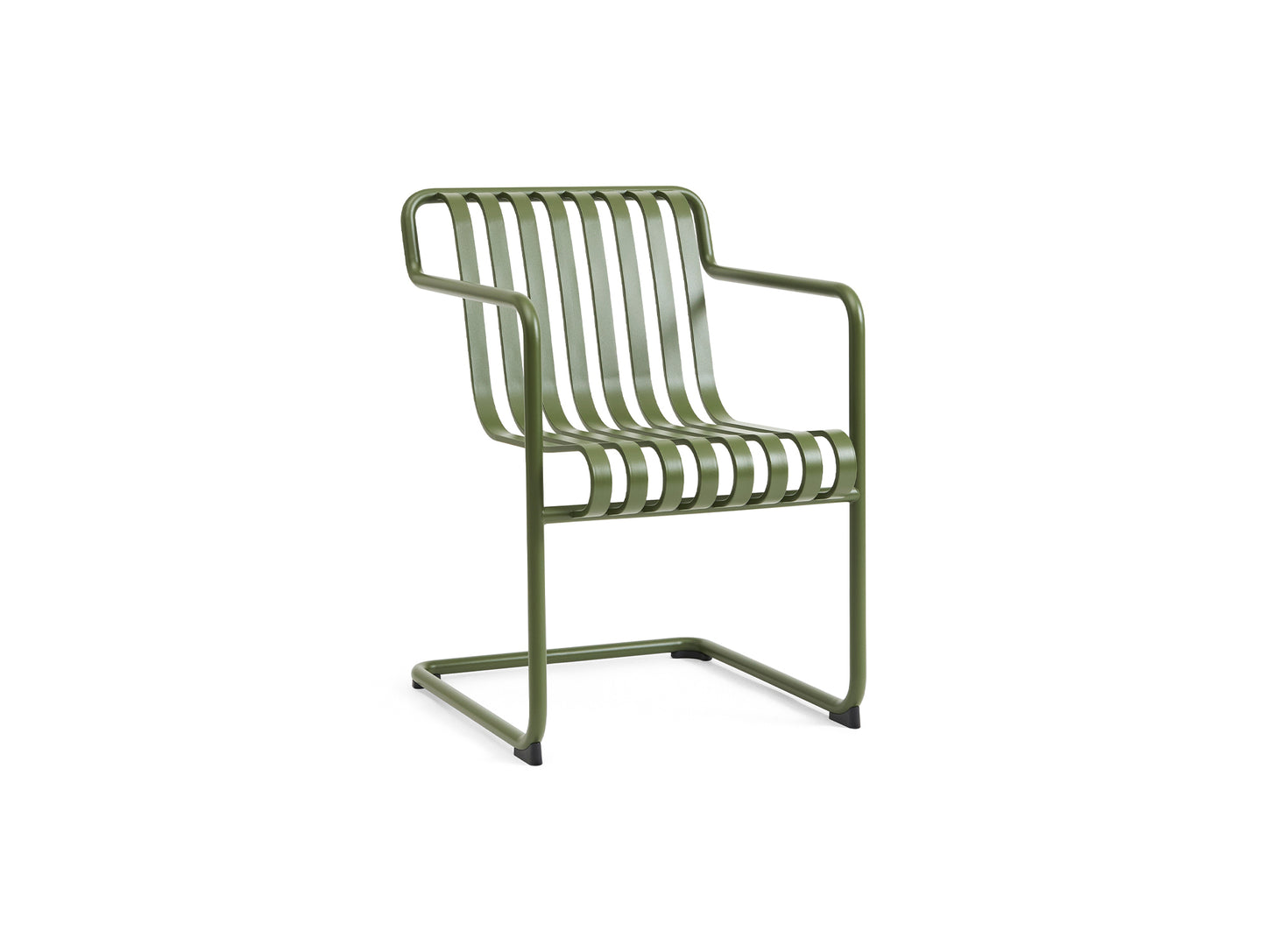 Palissade Cantilever Dining Armchair / Olive
