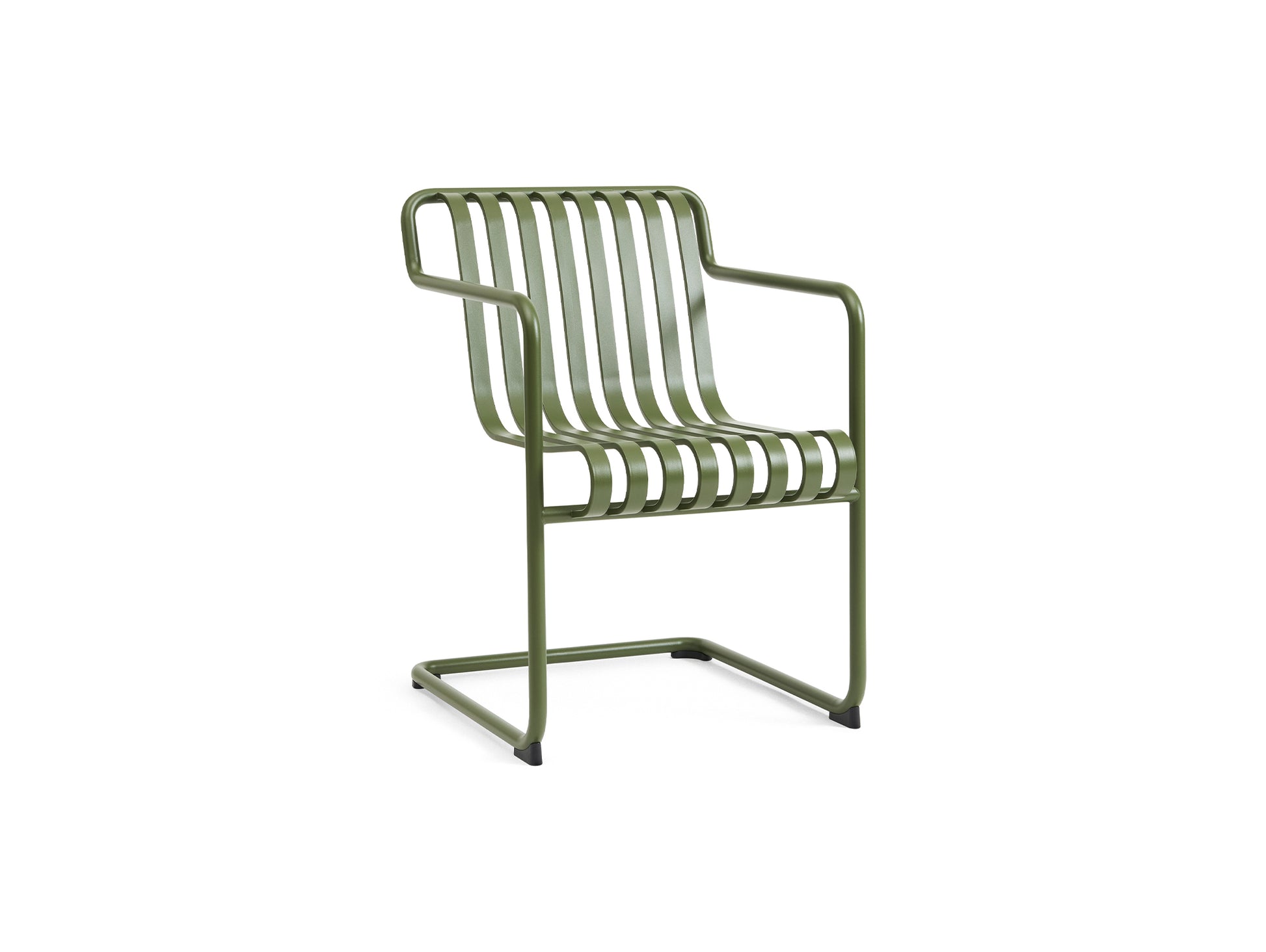 Palissade Cantilever Dining Armchair / Olive