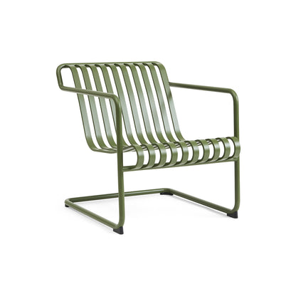 Palissade Cantilever Lounge Chair Low by HAY - Olive