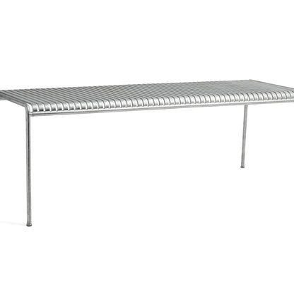 Palissade Dining Table by HAY - Extra Large (220 x 90 cm) / Hot Galvanised