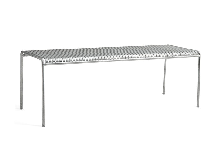 Palissade Dining Table by HAY - Extra Large (220 x 90 cm) / Hot Galvanised