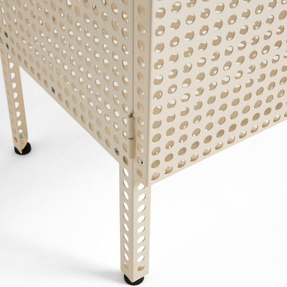 Perforated Cabinet Floor by HAY - Small / Eggshell