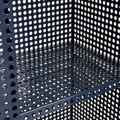 Perforated Cabinet Floor by HAY - Medium / Steel Blue